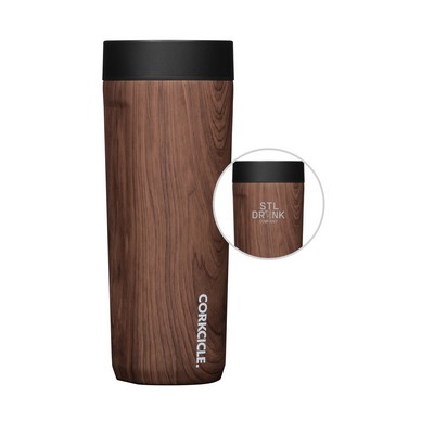 Corkcicle 17 Oz. Commuter Cup - Walnut Wood