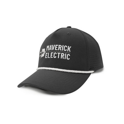 Athletic Trucker Laser-Cut Mesh with Rope