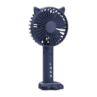 Handheld Fan Portable USB Summer Cooling Fan 1200mAh Rechargeable 3 Speed Mini