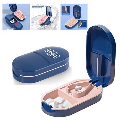 Portable Safe High Quality Pill Crusher Tablet Splitter