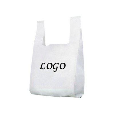 Grocery Retail T-shirt Thickened Plastic Shopping Bag