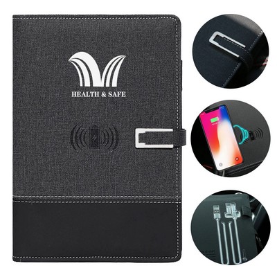 Wireless/Wired Charging Discbound Notebook