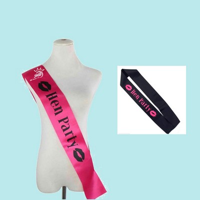 Personalized Satin Sashes