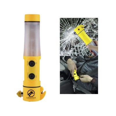 4-in-1 Car Emergency Escape Safety Hammer