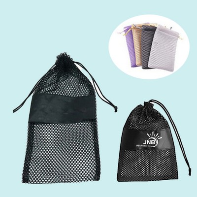 Durable Drawstring Nylon Mesh Bag