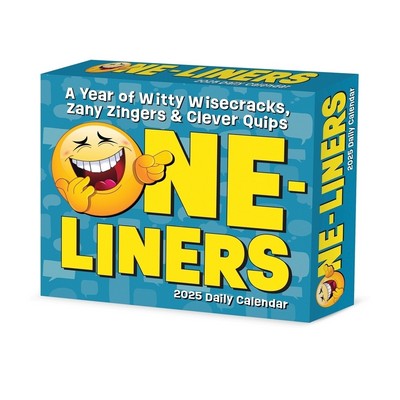 One-Liners 2025 6.2" x 5.4" Box Calendar