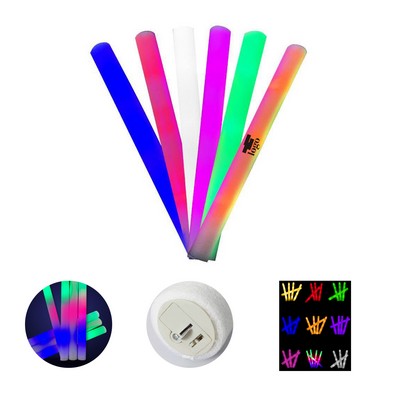 Sponge Colorful Light Up Stick