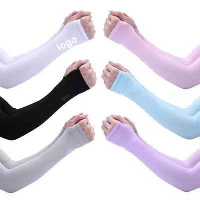 Cooling Arm Sleeves For UV Sun Protection