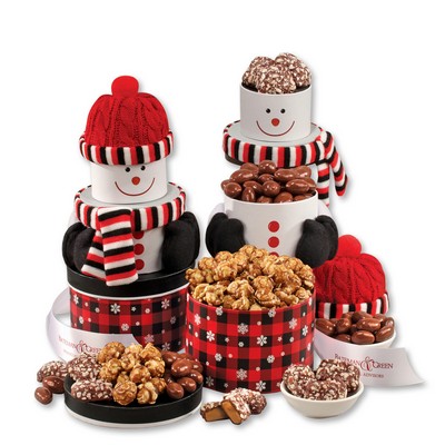 Sweet Snowman Tower