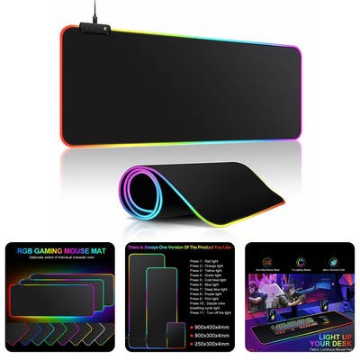 Led RGB Gaming Mouse Pad