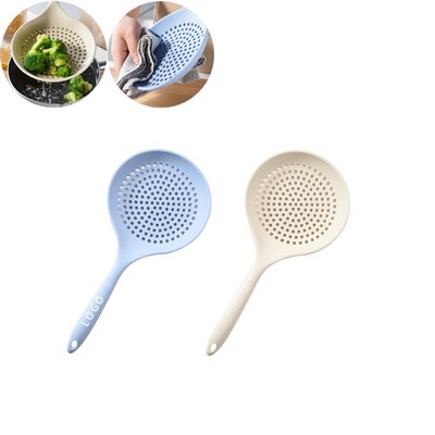 Silicone Filter Spoon Draining Noodle