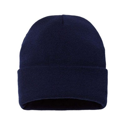 Sportsman™ 12'' Sherpa Lined Cuffed Beanie