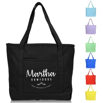 Cotton Canvas Tote Bag