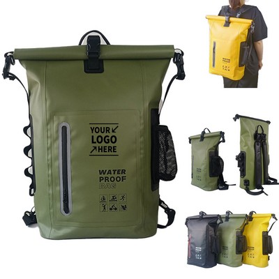 PVC Outdoor Waterproof Large Capacity Hiking Backpack Bag