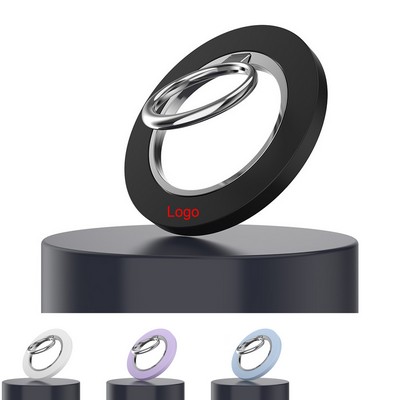 Magnetic Phone Ring Grip for Wireless Charging