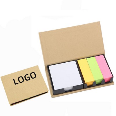 200Pcs Multicolor Sticky Notes Set