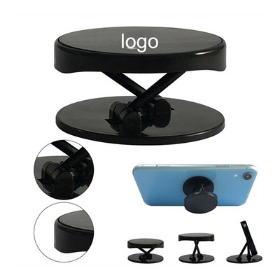 ABS Round Folding Socket Phone Holder Stand Bracket