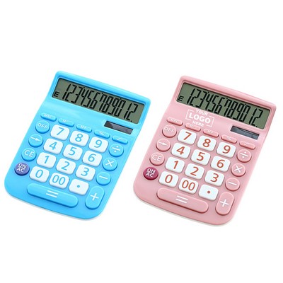 12-Digit Solar Calculator