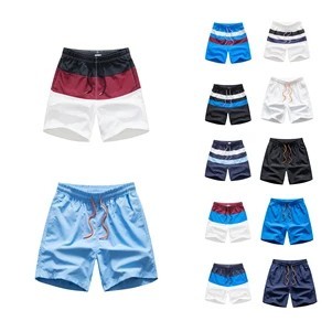 Men's Swim Beach Board Shorts Trunks with Inner Mesh Lining