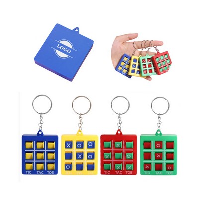 Tic Tac Toe Toy Keychains