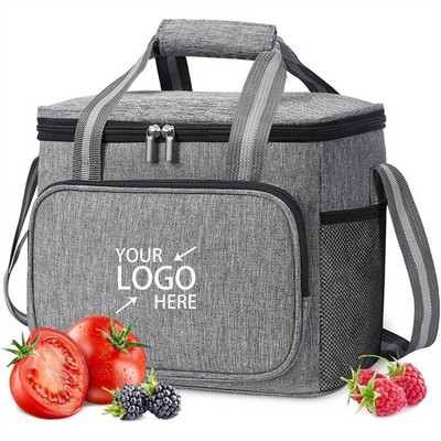 15L Insulated Lunch Bag for Work, Travel, and School