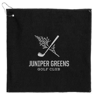 15'' x 15'' Recycled 300g Terry Polyester Towel