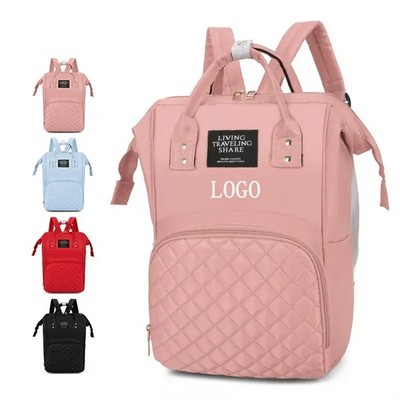 Multifunctional Large Capacity Shoulder Mummy Diaper Bag