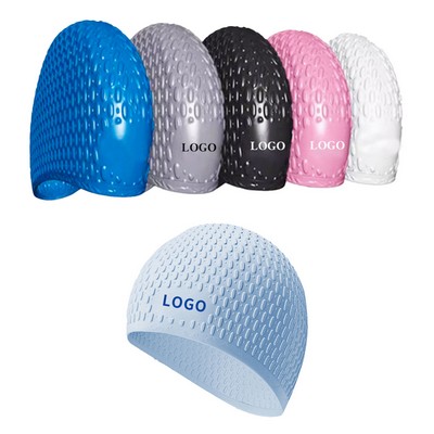 Silicone Swimming Cap for Long/Curly/Braids Hair