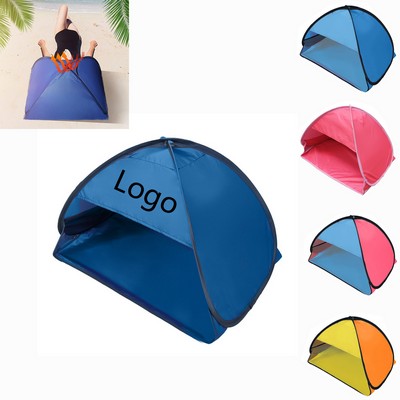 Automatic Quick-Open Beach Tent for Sun Protection