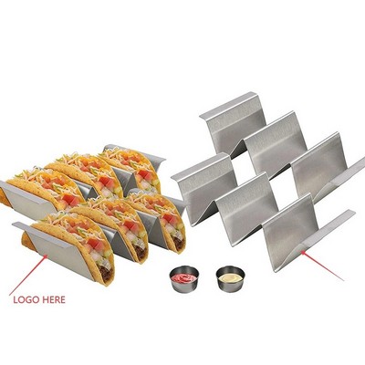 Stainless Steel Mexican Taco Holder Stand