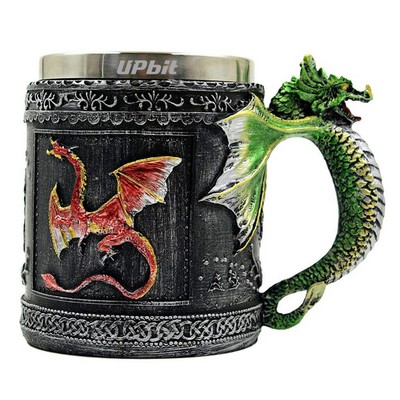 EpicMug Dragon Design Stainless Steel Mug