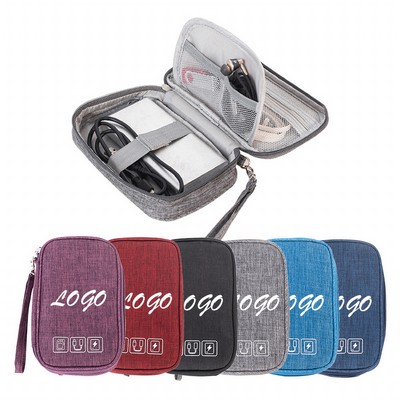 Data Cable Eardphone Charger Power Cord Charging Treasure Digital Electronic Storage Bag