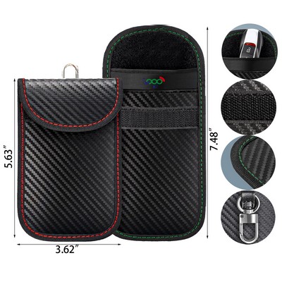 Car Bags Car Key Protector Cage RFID Car Pouch Car Key Fob Signal Blocker Blocking Pouches