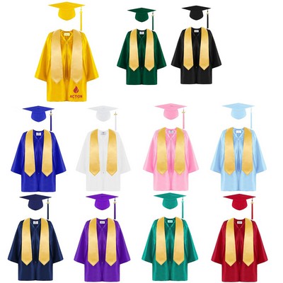 Kids Graduation Cap Gown