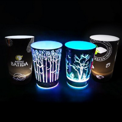 14oz Glowing Party Cups for Indoor Outdoor Party Event House Parties Birthdays Weddings