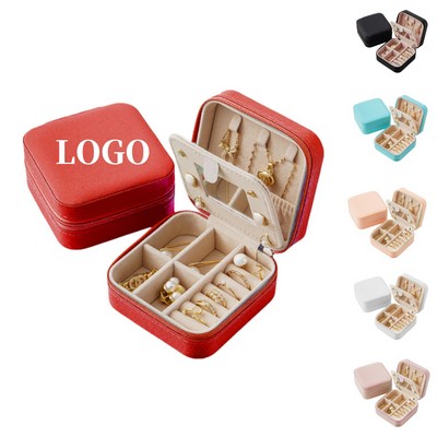 Leather Jewelry Storage Box