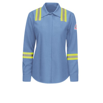 Bulwark - Work Shirt - Women's Enhanced Visibility Shirt