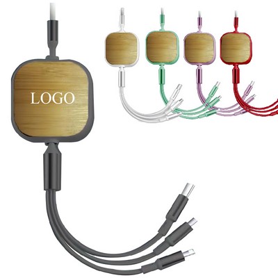 Wheat Straw 3in1 Charging Cable