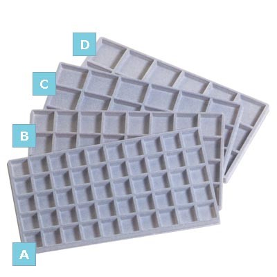 Flocked Tray Liners (18 Compartment)