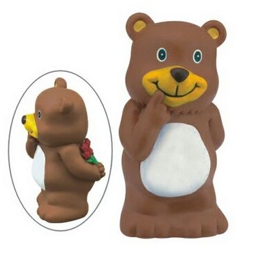 Rubber "Cutie" Bear