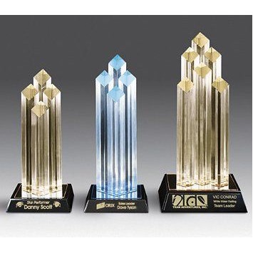 Small Diamond Towers Award (4.5"x10")