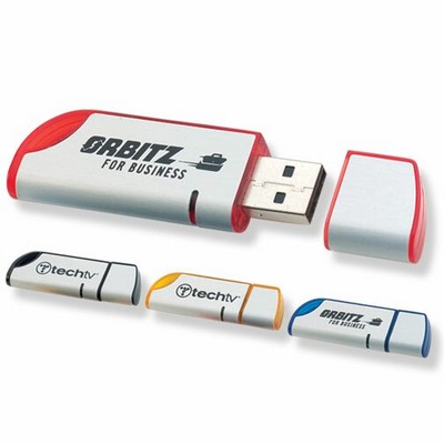 512 MB Jazzy Flash Drive w/Key Chain