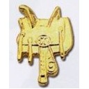 Stock Western Motifs Lapel Pins (Saddle)