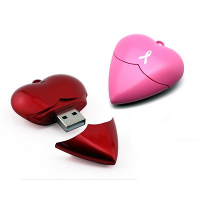 8GB Specialty USB - Heart