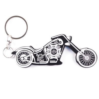 Motorcycle Key Chain w/Bottle Opener