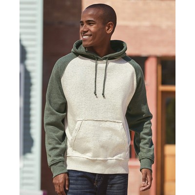 J. America Vintage Heather Hooded Sweatshirt