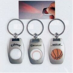 Golf & Baseball Key Chain