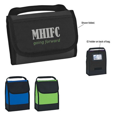 Folding Identification Lunch Bag