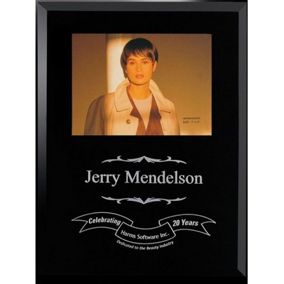 Black Glass Picture Frame (10"x13")