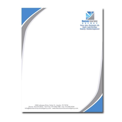 70 Pound Letterhead (8.5"x14" / 1 Sided)